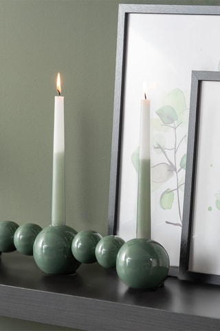 Bougeoir Bubbles - 41 cm - Vert