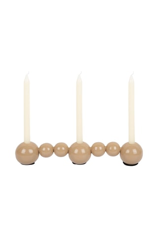 Bougeoir Bubbles - 41 cm - Marron clair