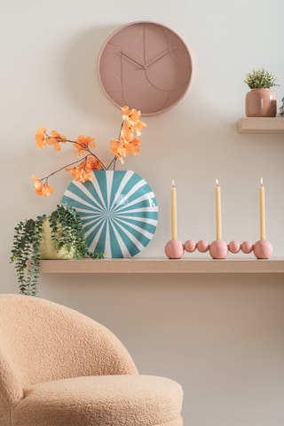 Bougeoir Bubbles - 41 cm - Rose