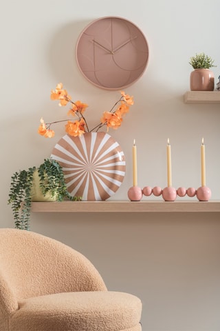 Bougeoir Bubbles - 41 cm - Rose