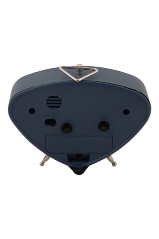 Réveil Triangle - 11,4 cm - Gris foncé 