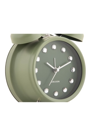 Réveil Glam Diamonds - 11,8 cm - Vert 