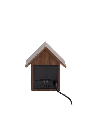 Réveil House - 10,8 cm - Marron foncé