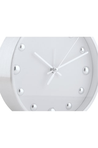 Réveil Shiny Dots - 15 cm - Argenté 