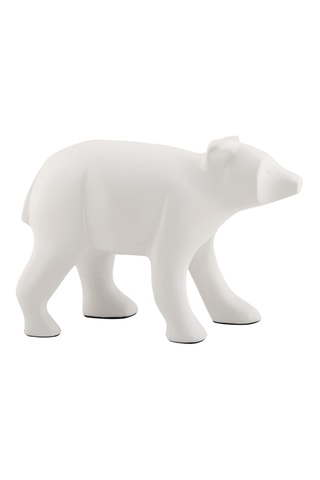 Statue Bear - Blanc - 10,5 x 7 x 15 cm