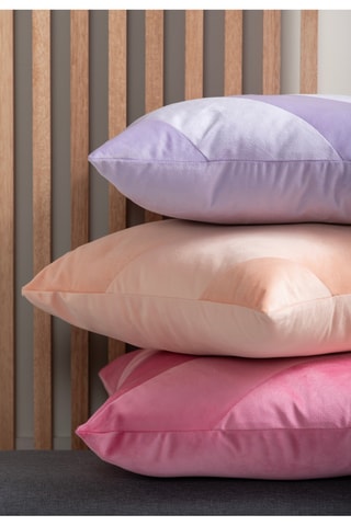 Coussin Tono - Pêche - 45 x 45 cm