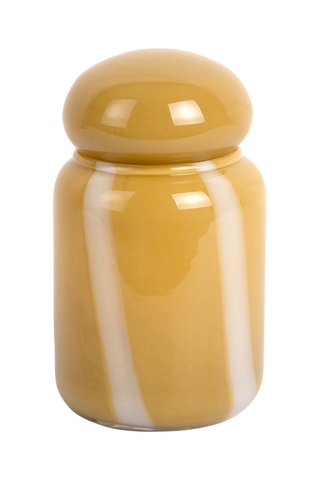 Vase Dulce Raya - 19 x 10 cm - Ocre