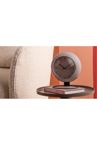 Réveil Nirvana Globe - 25 cm - Gris 