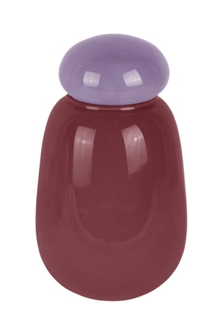 Vase Nuevo Dulce - 22 x 12,5 cm - Violet et mauve