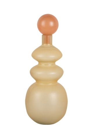 Vase Alegre Anillo - 39 x 15 cm - Jaune et orange
