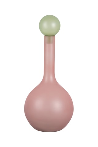 Vase Alegre Globo - 34 x 18 cm - Rose et vert