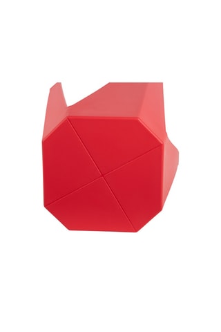 Tabouret Cherish - 47 x 29 x 29 cm - Rouge 
