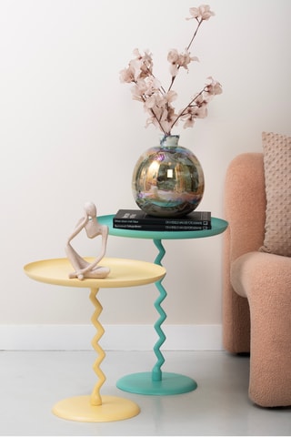 Table d'appoint Zig Zag- 52 x 44 x 44 cm
