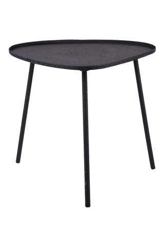 Table d'appoint Boaz - 54 x 49,5 x 49 cm - Noir