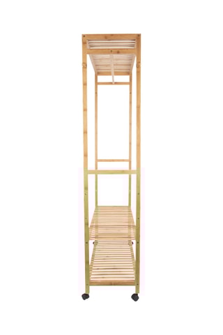 Penderie en bambou Bamboo - 165 x 112,5 cm