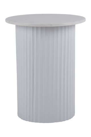 Table d'appoint en marbre Luscious - 50 x 45 x 50 cm