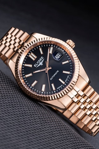 Reloj automático de acero - Dorado