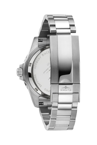 Reloj automático de acero - Plateado y verde