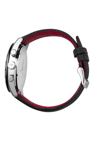 Reloj de cuarzo de tela - Taquímetro - Negro