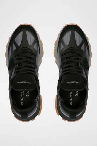 Ténis com plataforma Rocx low - Preto