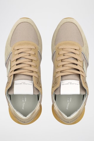 Sapatilhas em nobuck Trpx low - Bege