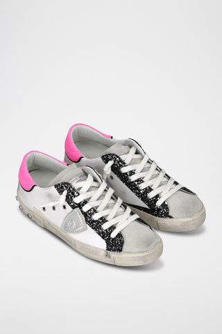 Sapatilhas em couro - Branco