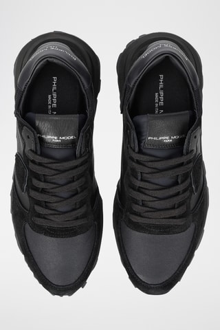 Sapatilhas em couro de cabra - Preto