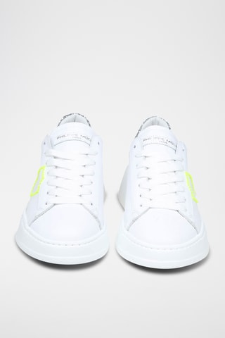 Sapatilhas em couro - Branco