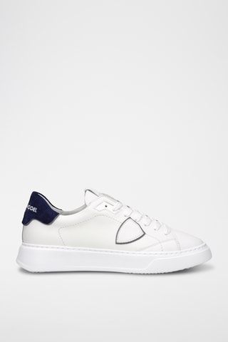 Sapatilhas em couro - Branco