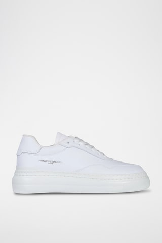 Sapatilhas em couro - Branco