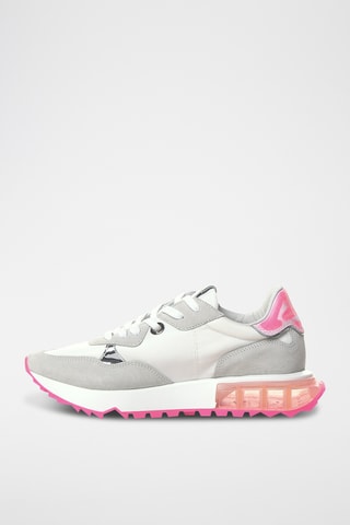 Sapatilhas em couro - Cinzento