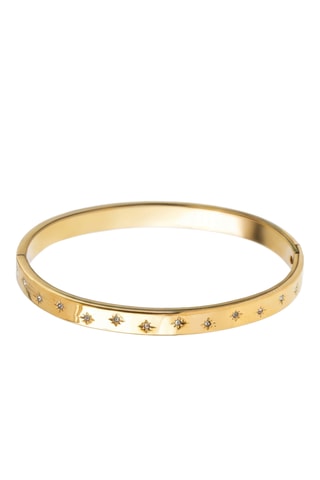 Open Armband - Doublé Geelgoud