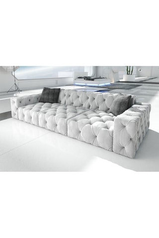 Canapé droit Volt Gris clair