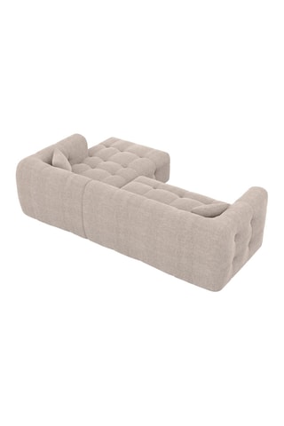 Canapé d'angle droit Baloo Beige