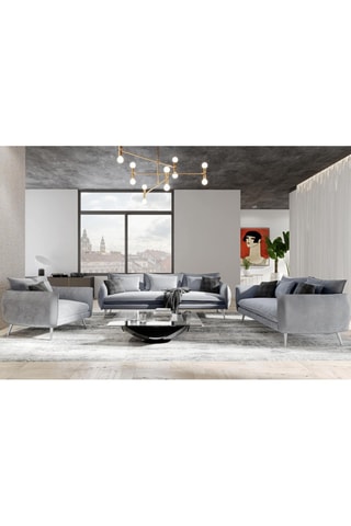 Canapé Ragalia - Gris clair