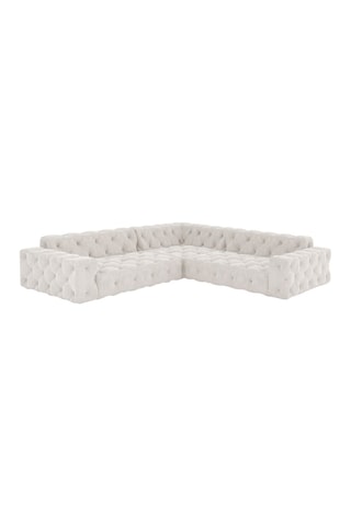 Canapé d'angle Volt - Crème