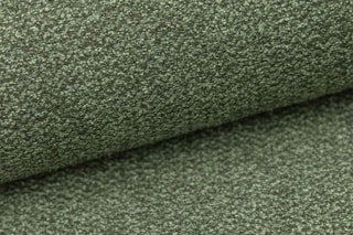 Canapé d'angle droit Baloo - Vert - Tissu structuré - 5 places