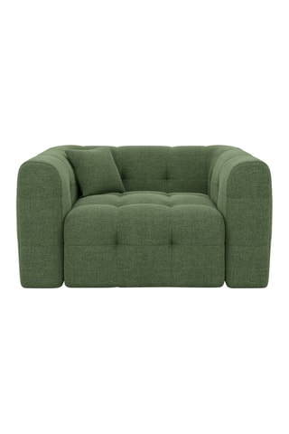 Fauteuil Baloo - Vert - En tissu structuré
