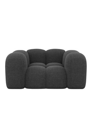Fauteuil Nuvola - Anthracite - En polyester