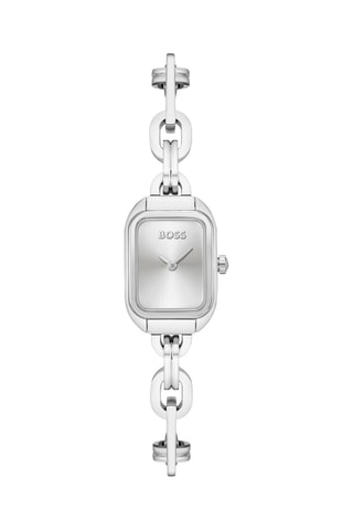 Orologio al quarzo in acciaio - Argentato