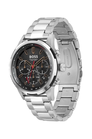 Orologio al quarzo in acciaio - Argentato