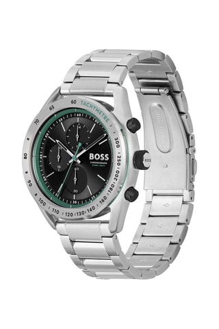 Orologio al quarzo in acciaio - Argentato