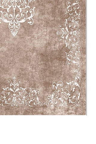 2 tapis de bain - Taupe - 50 x 60 cm et 60 x 100 cm
