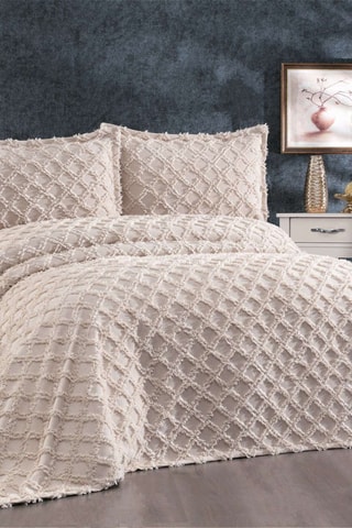 Ensemble couvre-lit - Cappuccino