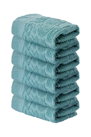 Serviette invité - Menthe - 30 x 50 cm