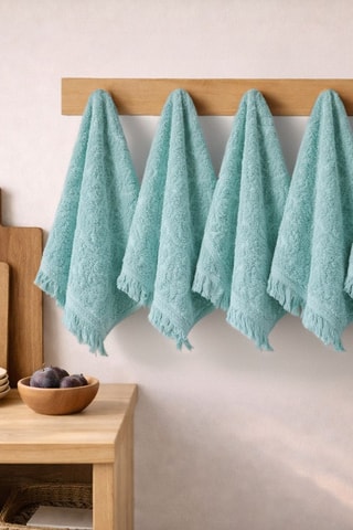 Serviette invité - Menthe - 30 x 50 cm