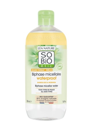 Biphase micellaire waterproof Pur Bamboo - 500 ml
