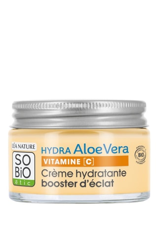 Crème hydratante booster d'éclat Hydra Aloe Vera - Tout type de peau - 50 ml