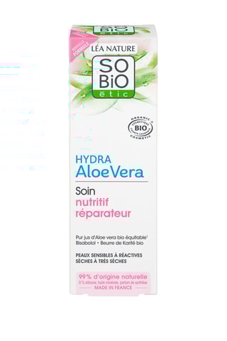 Soins nutritif réparateur Bio - Peaux sensibles et réactives - 50 ml