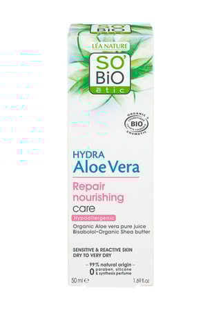 Soins nutritif réparateur Bio - Peaux sensibles et réactives - 50 ml